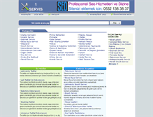 Tablet Screenshot of 1servis.com